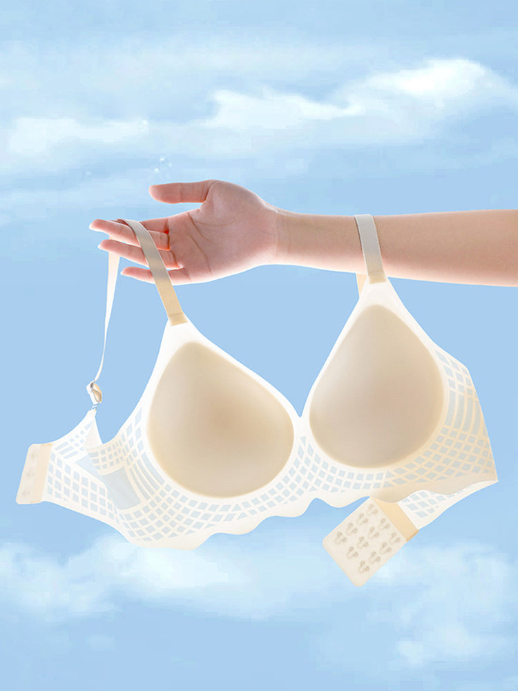 Solid Color Ultra Thin Seamless Wireless Bra
