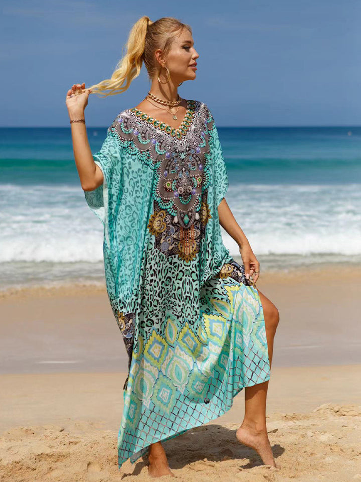 Boho Beach Cover-Up Dress