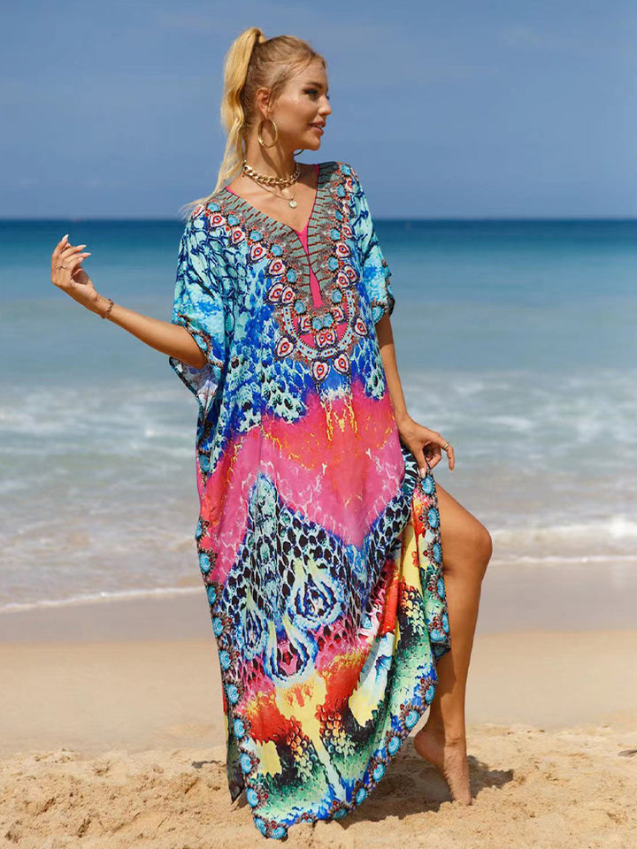 Boho Beach Cover-Up Dress