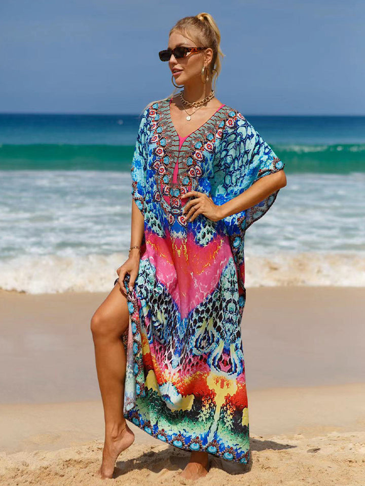 Boho Beach Cover-Up Dress