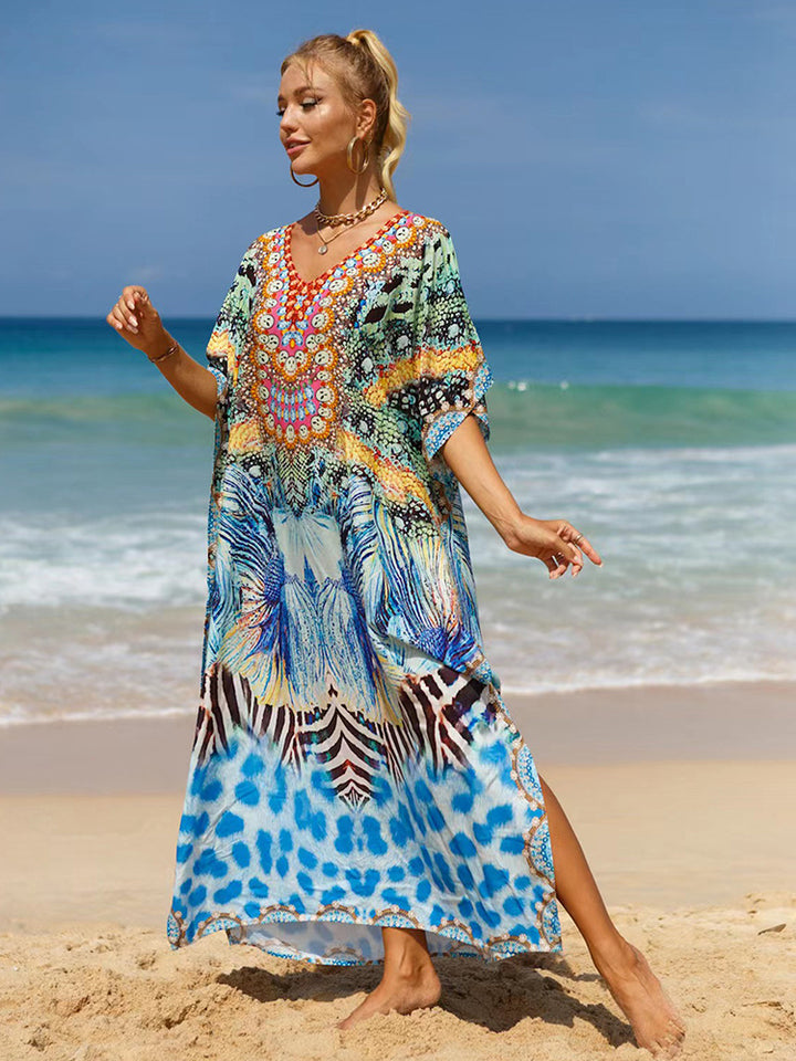 Boho Beach Cover-Up Dress