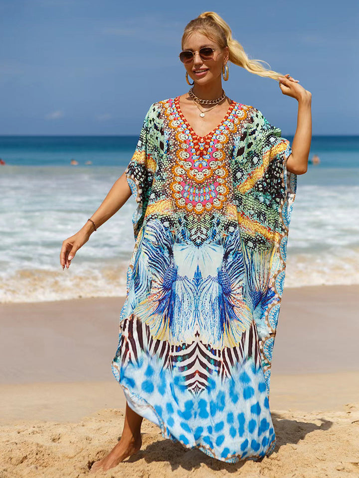 Boho Beach Cover-Up Dress
