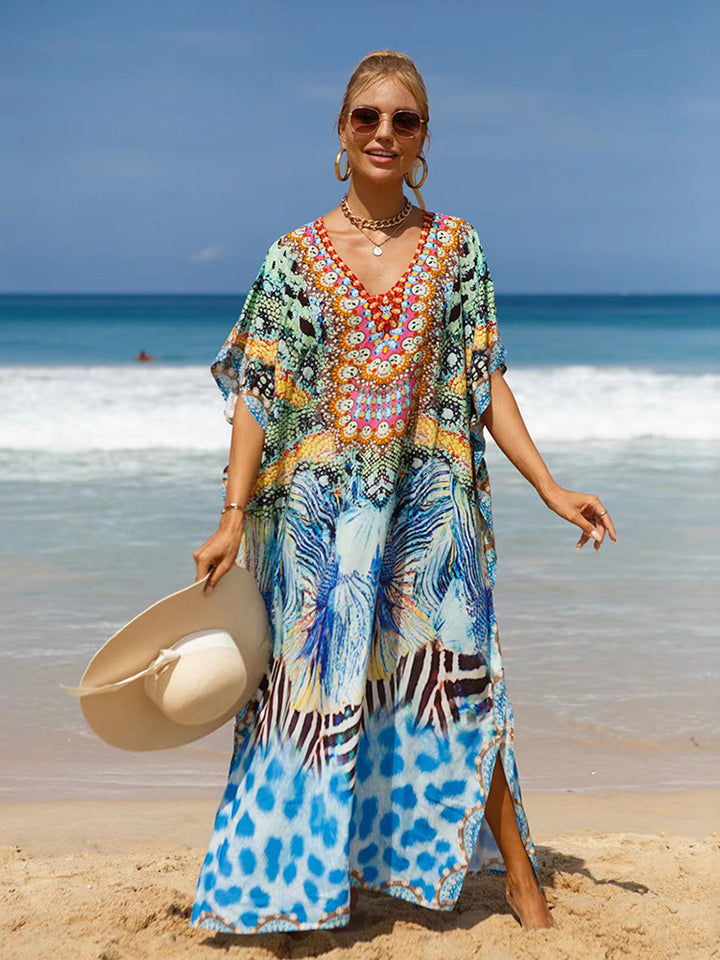 Boho Beach Cover-Up Dress
