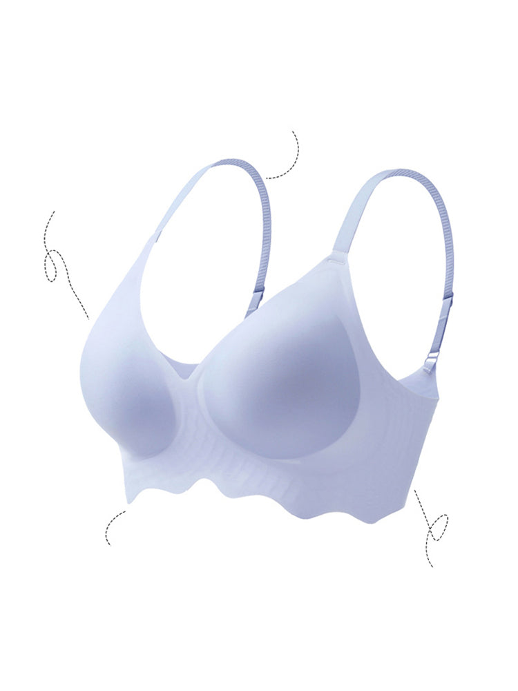 Solid Color Ultra Thin Seamless Wireless Bra