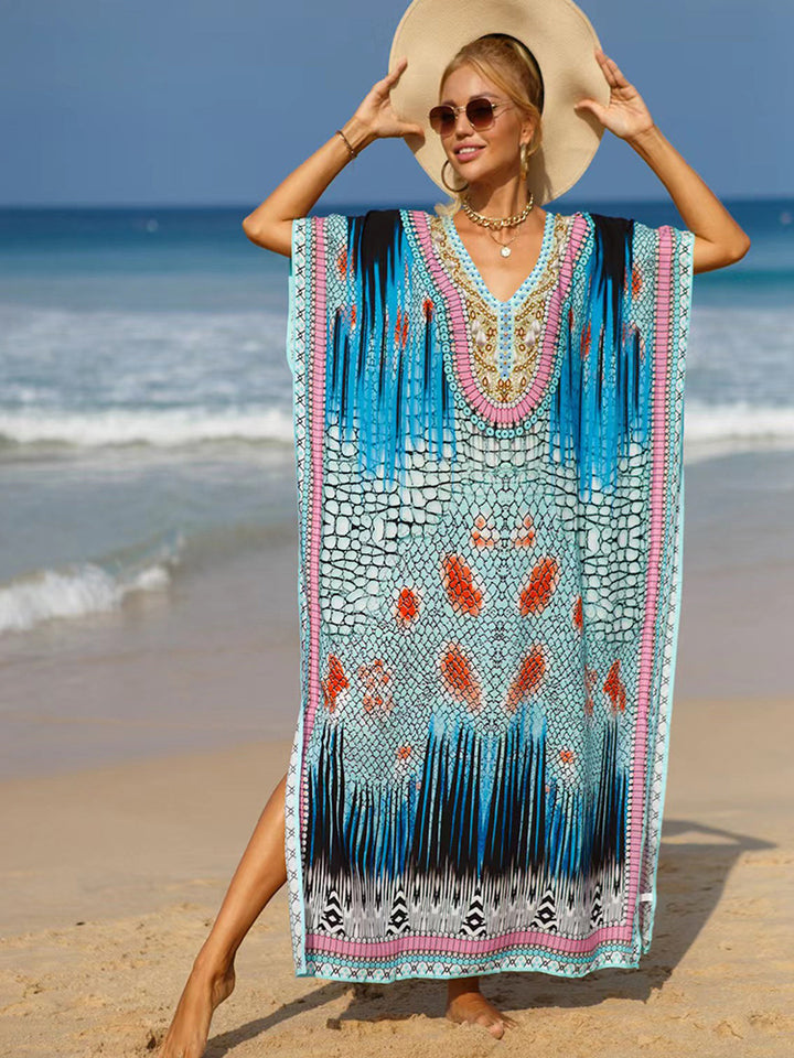 Boho Beach Cover-Up Dress