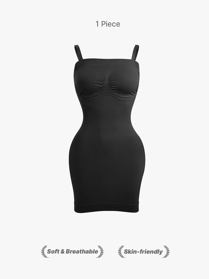 Seamless Wearable Bodysuit Dress for Women