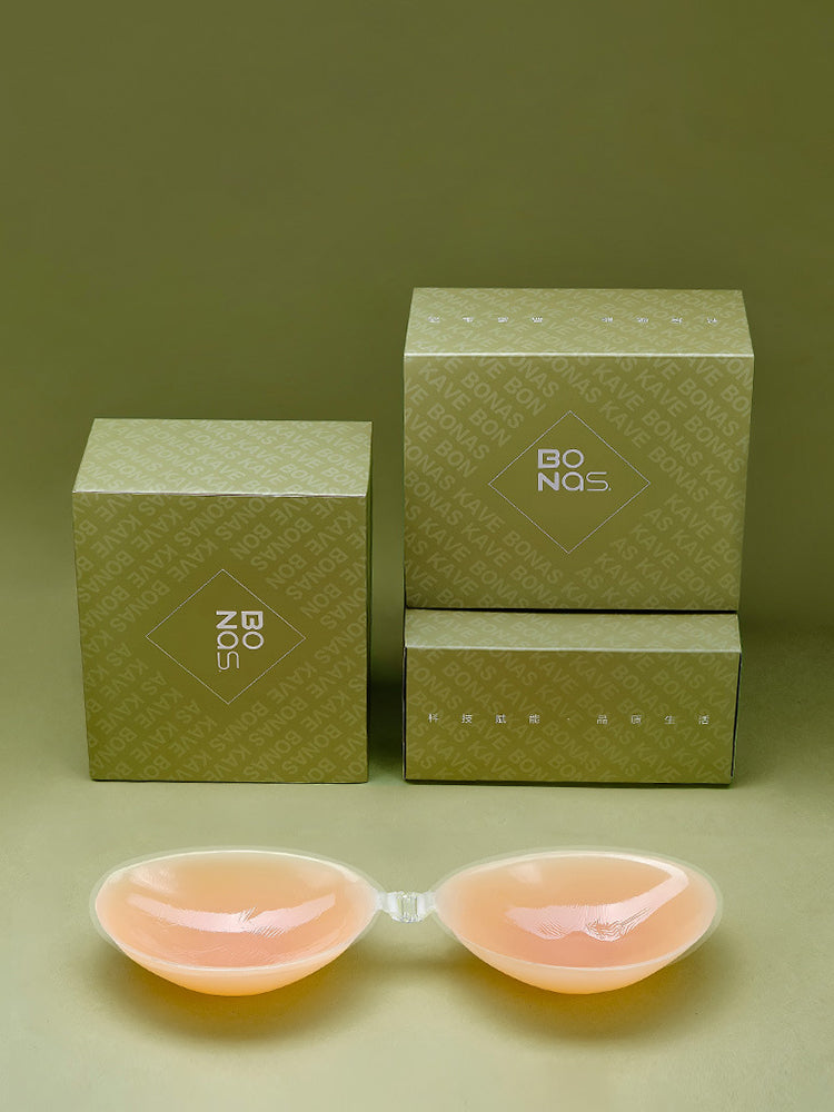 Invisible Silicone Push Up Adhesive Bra for Strapless Backless Dress