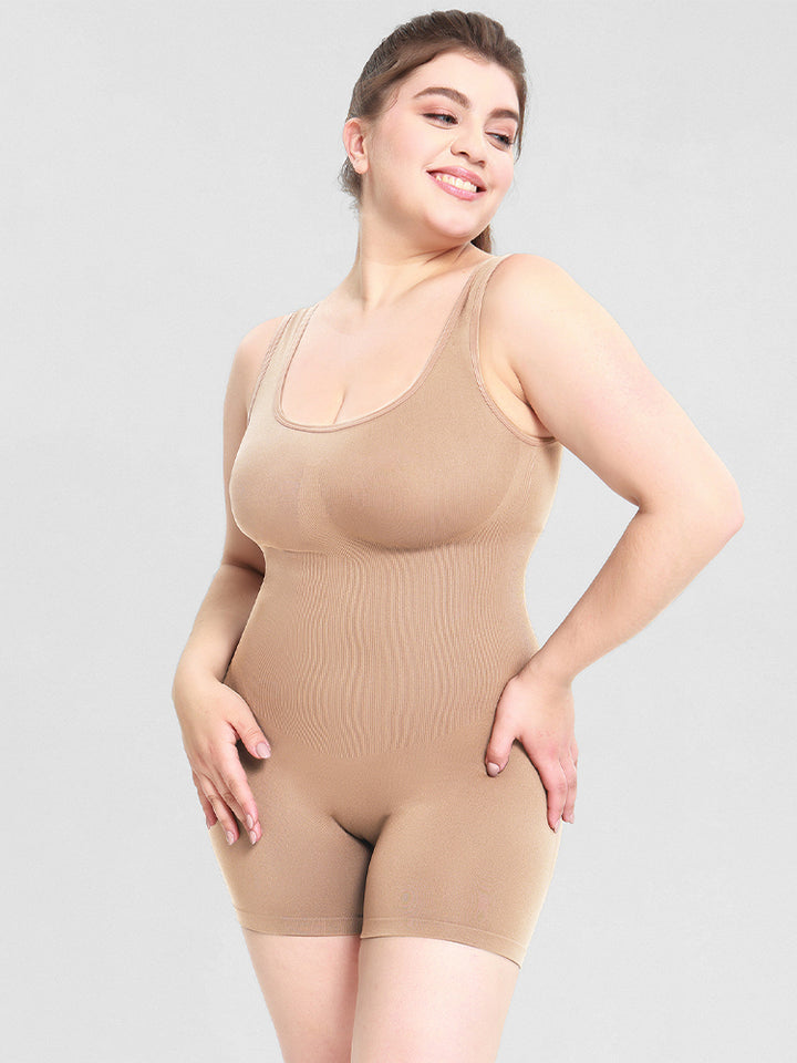 Seamless Sculpting Bodysuit for Women -  Full-Body Compression