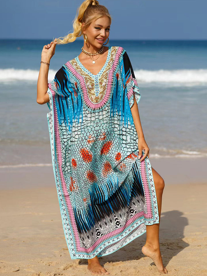 Boho Beach Cover-Up Dress