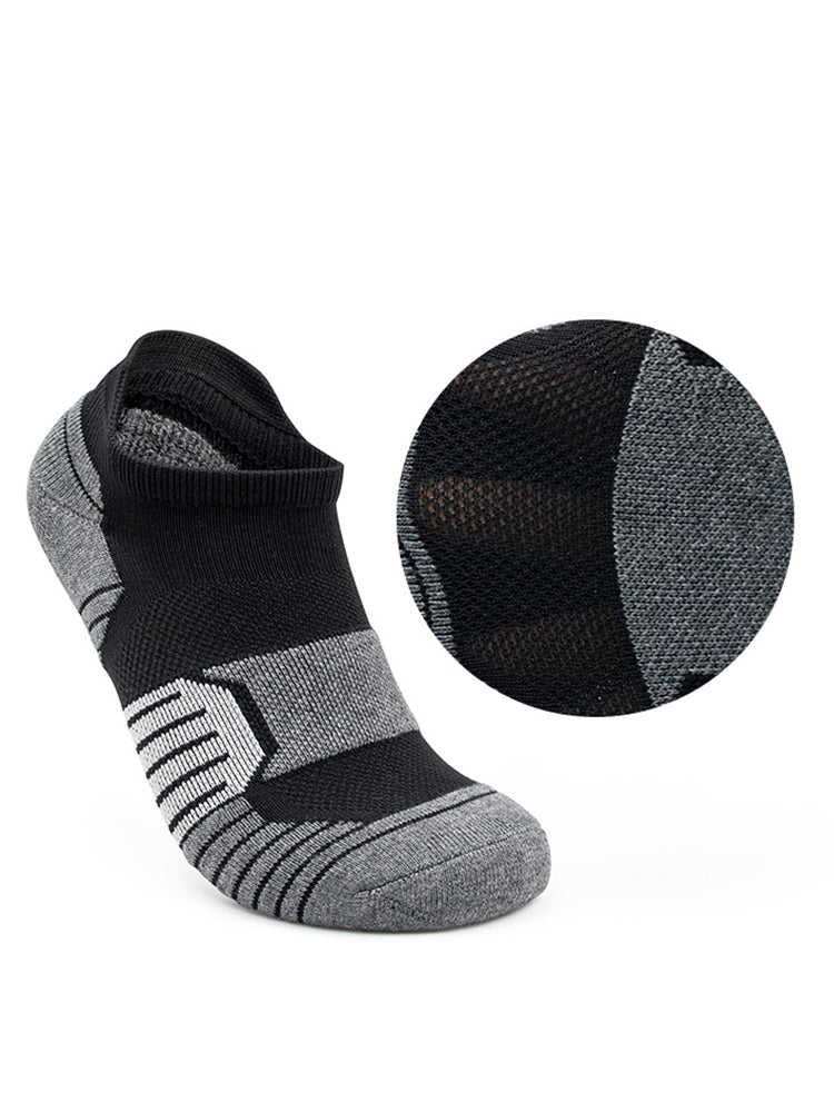 Ankle Running Socks Low Cut Cushioned Athletic Sports Socks