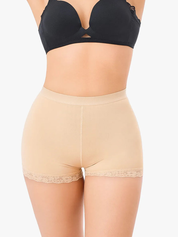 Plus Size Lace-Trimmed Sculpting Panty for Women