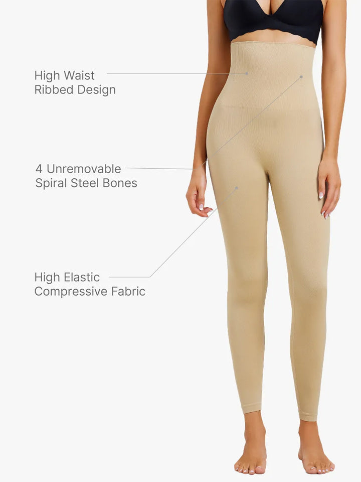 Seamless Butt Lift High Rise Shapewear Leggings Tummy Control Tights