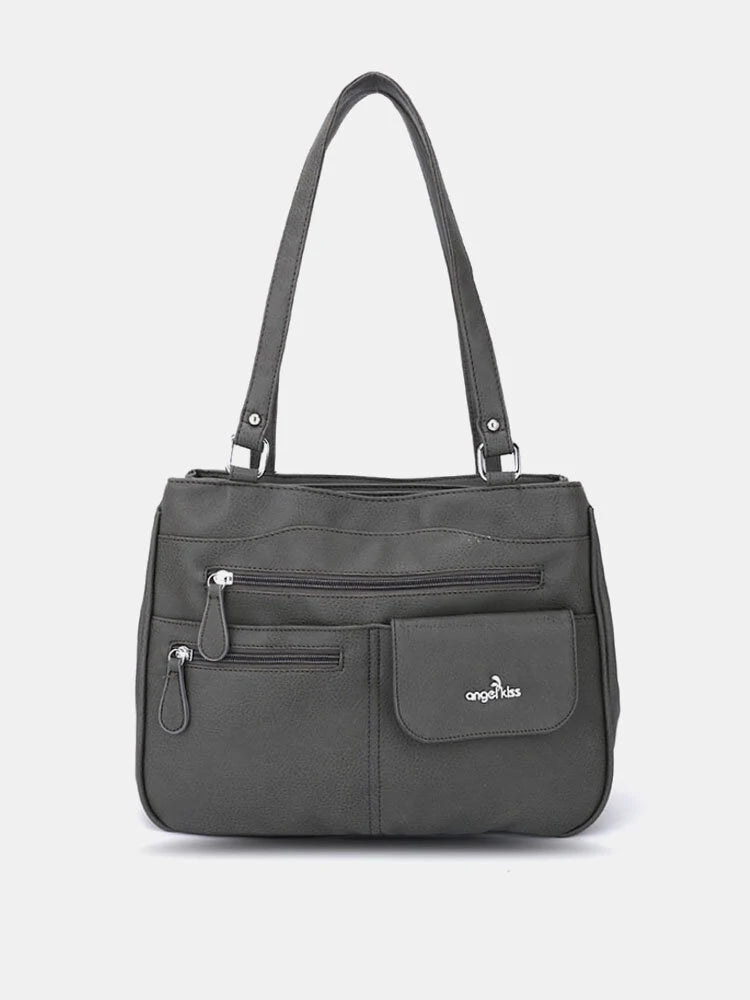 Vintage Waterproof Multi-pocket Large Capacity Crossbody Bag