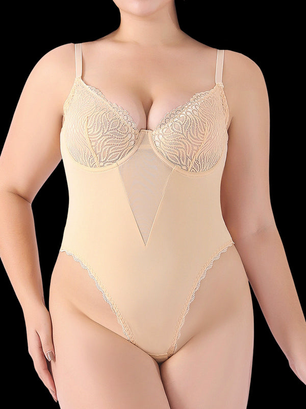 Women's Backless Triangle One-Piece Shapewear