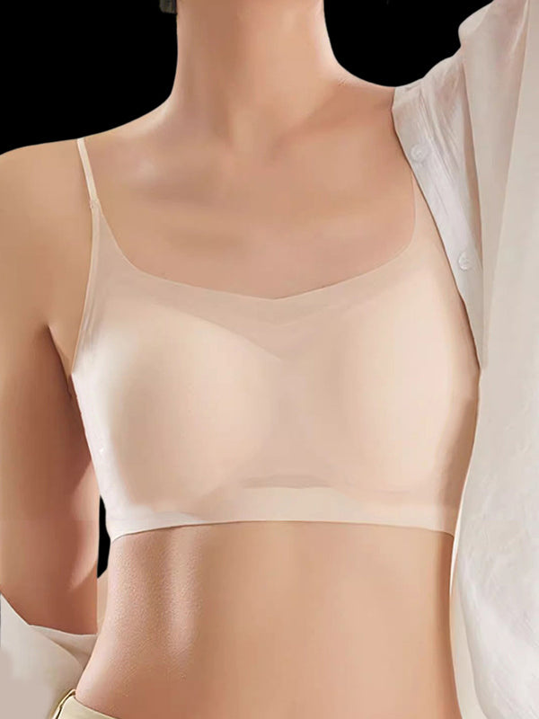 Ultra-Thin Seamless Wireless Push-Up Bra & Side Support