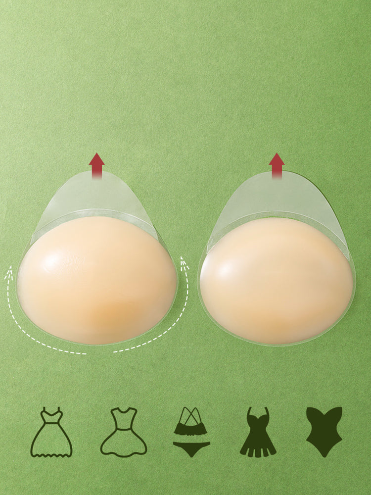 Womens Silicone Breast Lift Push Up Invisible Bra