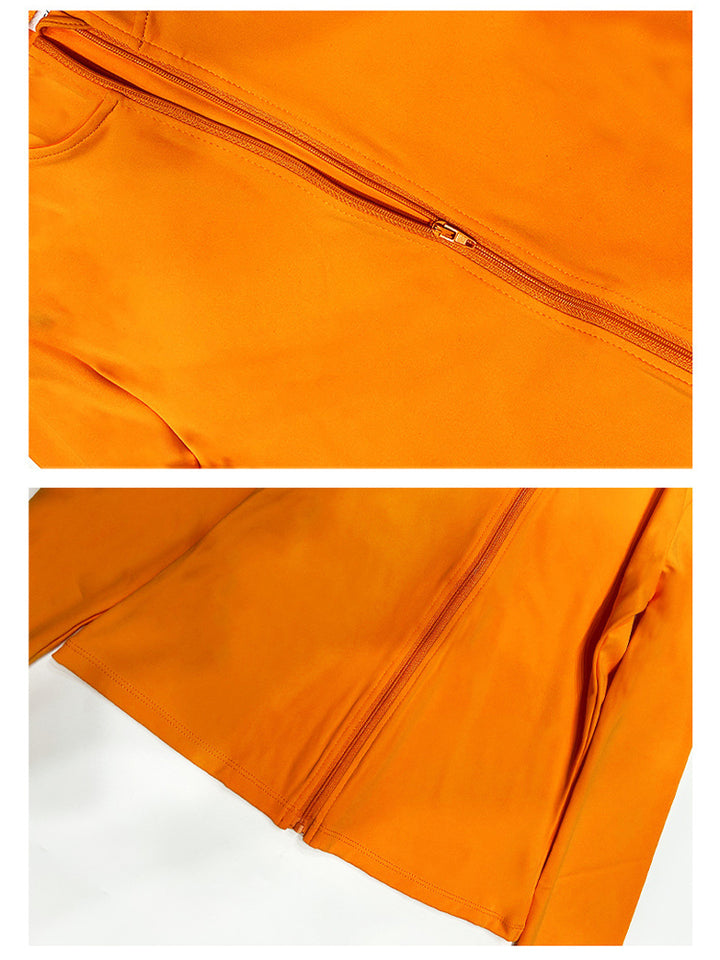 Quick-drying Tight 3-Piece Yoga Set with Jacket