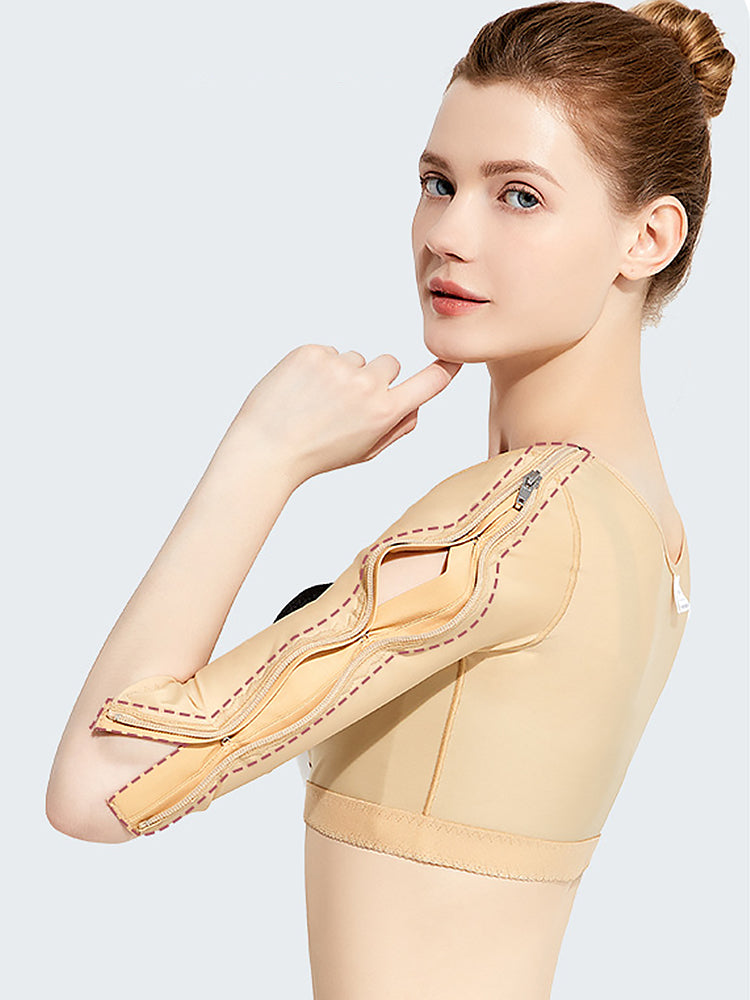 Upper Arm Shaper Compression Sleeves Posture Corrector Tops Shapewear