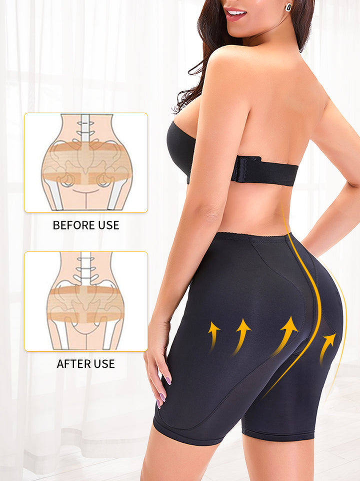 Women Low-Waist Butt Enhancer Tights Shapewear