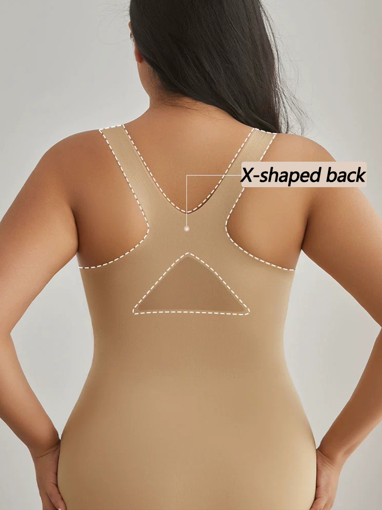 Seamless Adjustable Bra Vest with Chest Pad