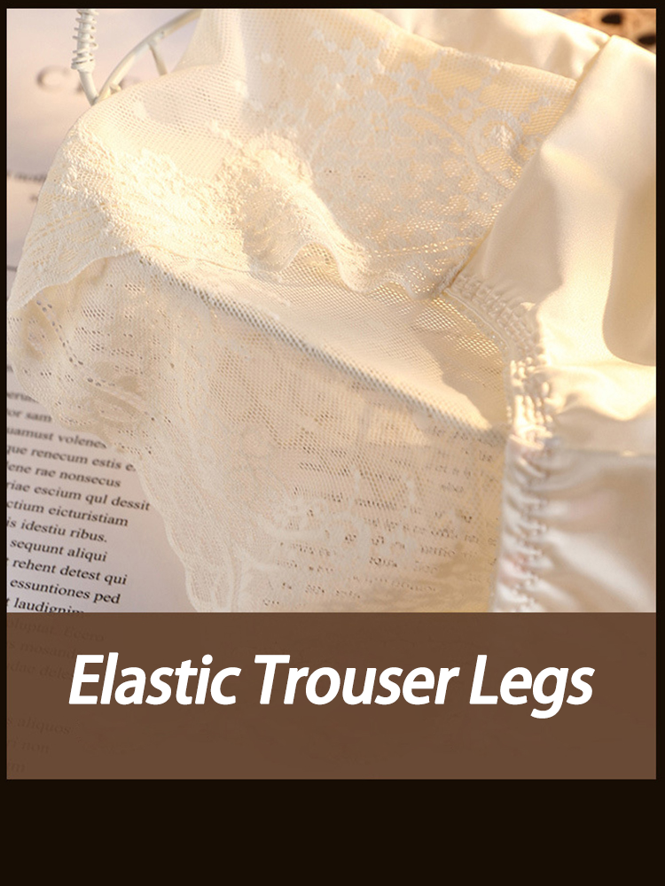 Breathable Mid-high Waist Smooth Ice Silk Panties