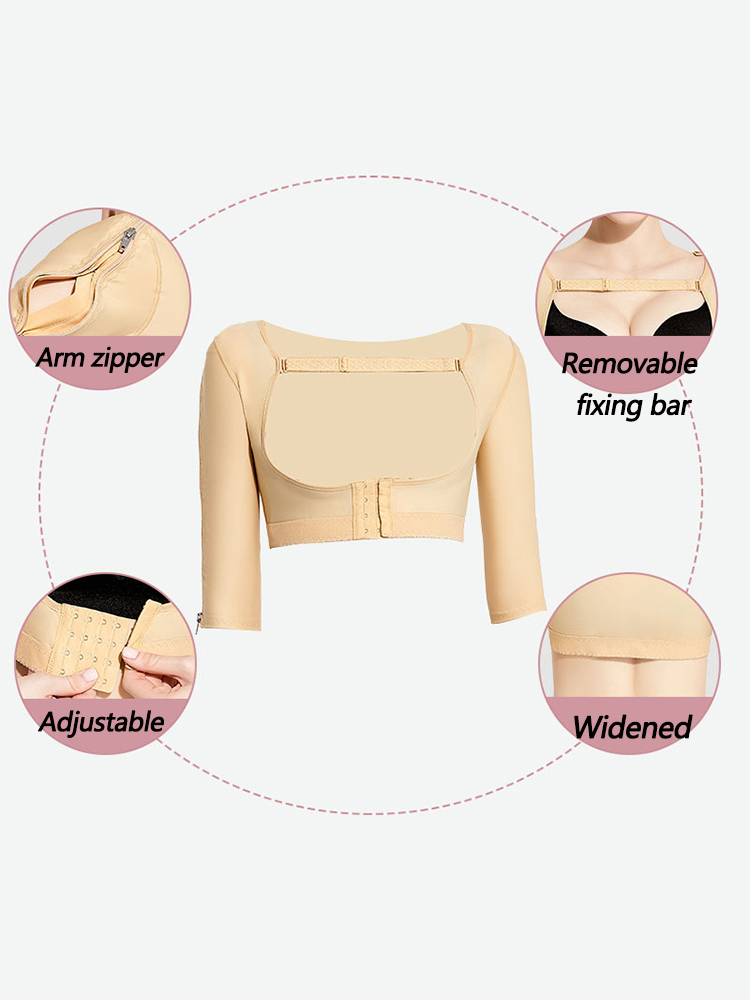 Upper Arm Shaper Compression Sleeves Posture Corrector Tops Shapewear