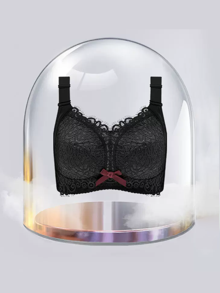 Lace Full Coverage Wireless Minimizer Bras