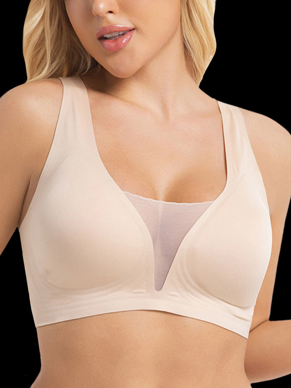 Plus Size Push Up Seamless Bra - Sexy & Breathable