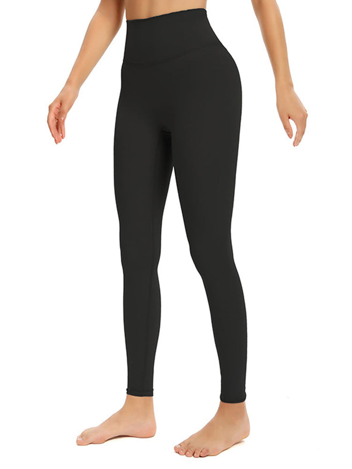 Women's High Waist Tummy Control Workout Pants with Pockets