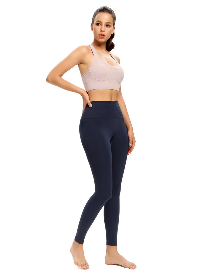 Women's High Waist Tummy Control Workout Pants with Pockets