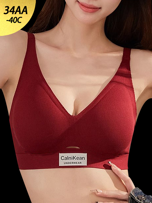 Active Breathable Cotton Push-Up Bra - Seamless Lift Comfort for Small Bust