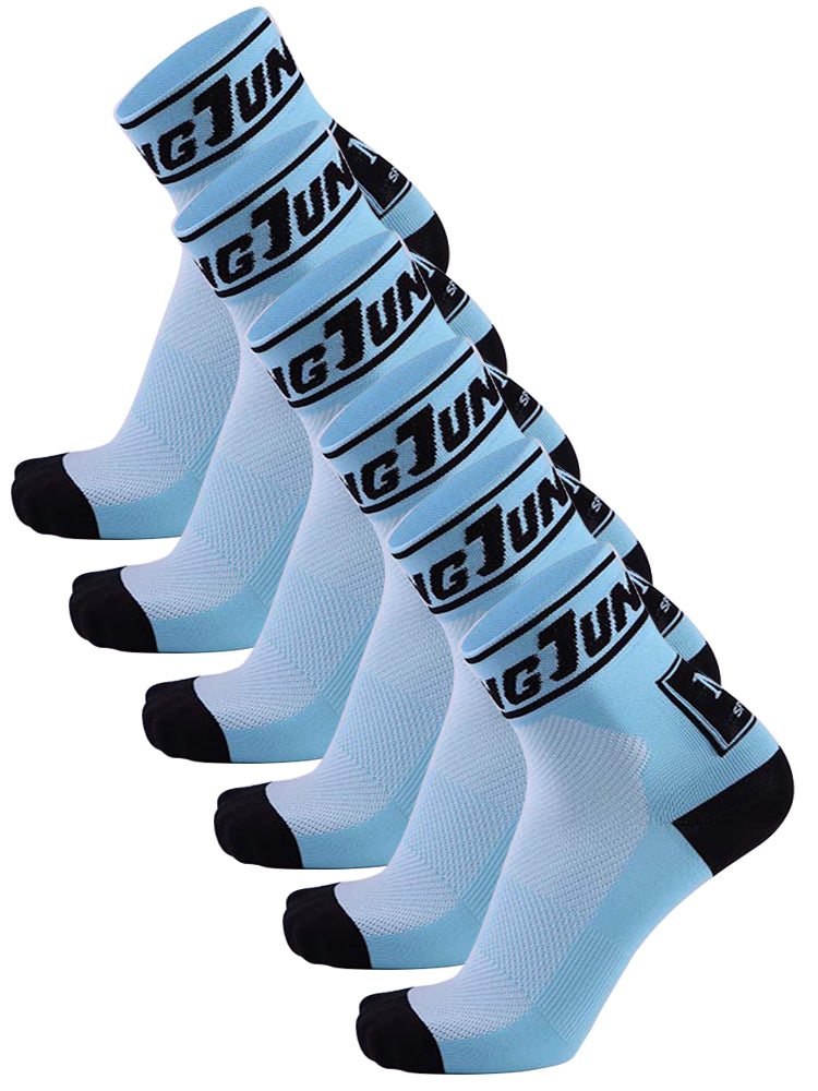 6 Pairs of Breathable Anti-friction Ankle Sports Socks