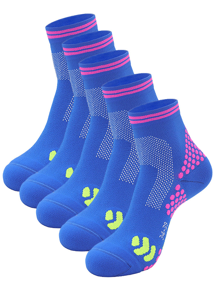 Athletic Ankle Quarter Running Socks Hiking Performance Sport Cotton Socks
