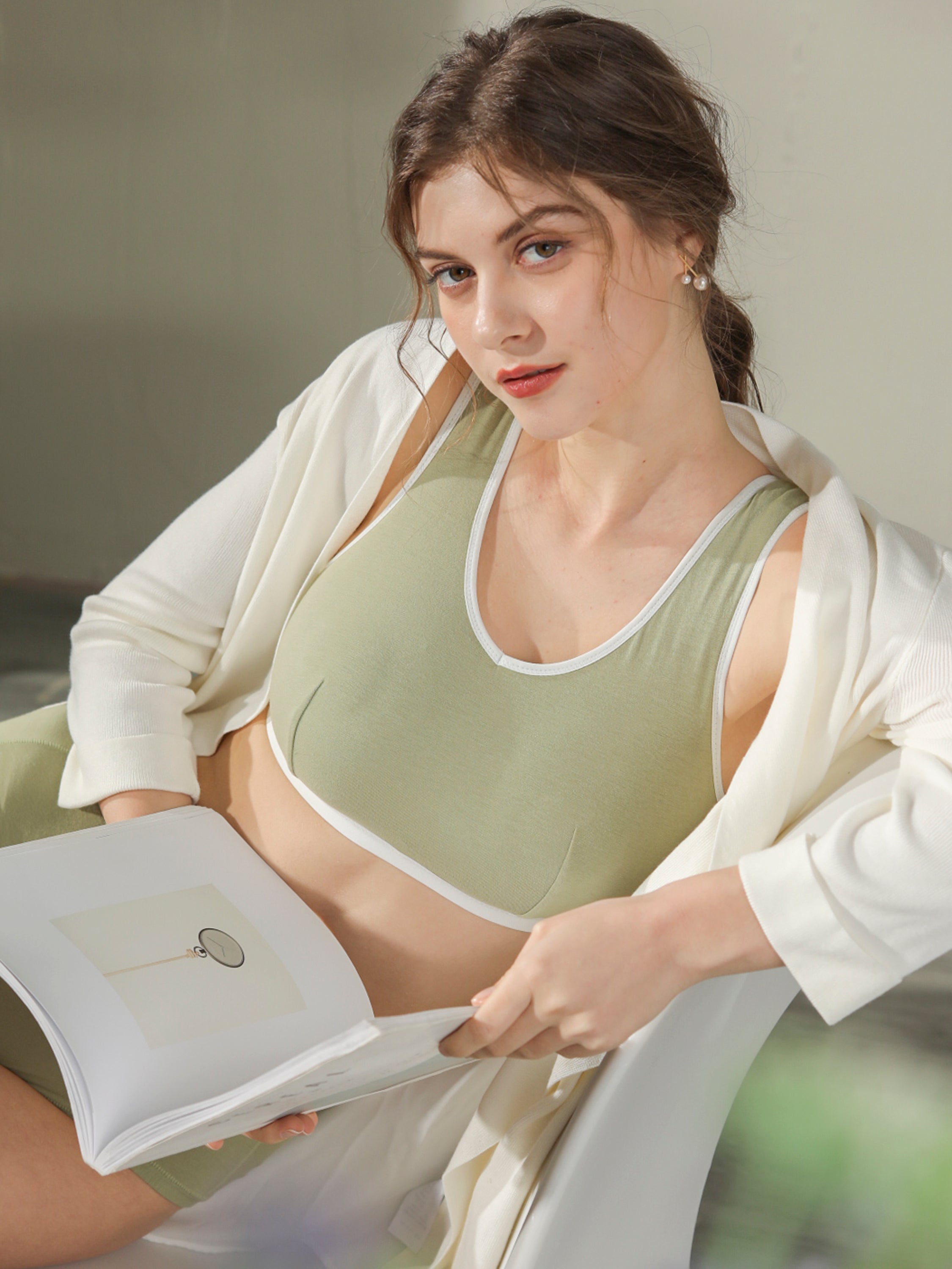 Functional Wireless Sleeping Bra