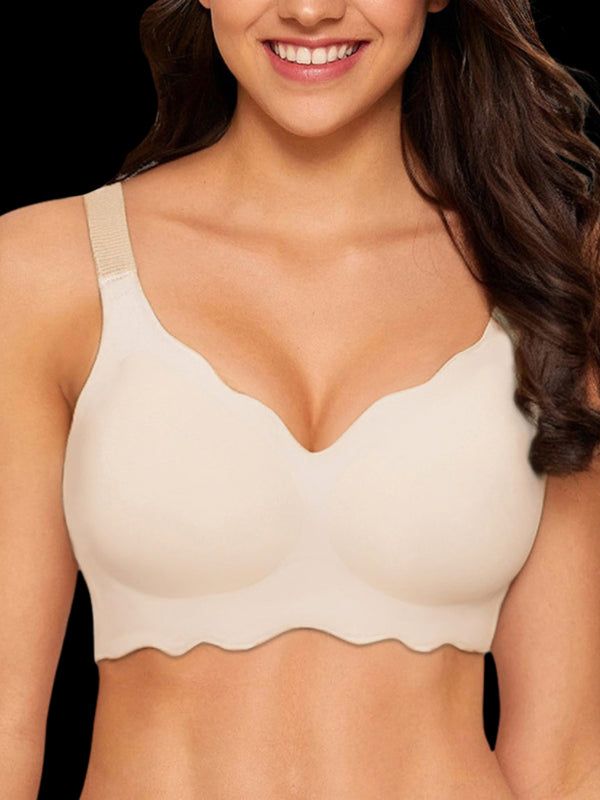 Seamless Wireless Bra for Women - Push-Up & Support Full Coverage