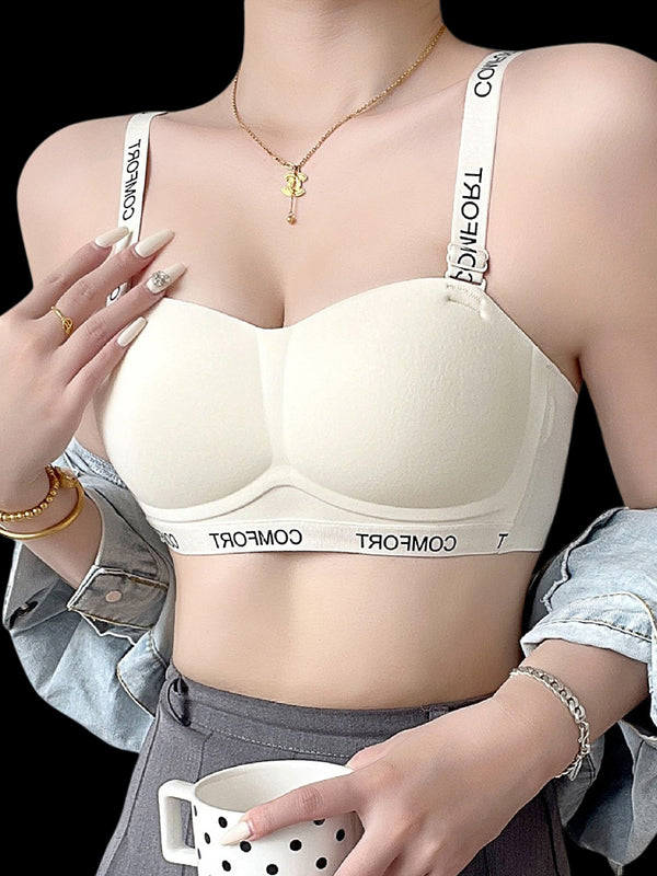 Wireless Seamless Push-Up Bra for Women  - Lightweight Thin Cup