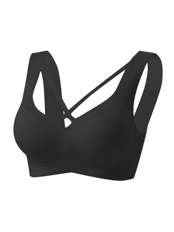 Seamless Soft Support Anti-Side Expansion Wire-Free Bra