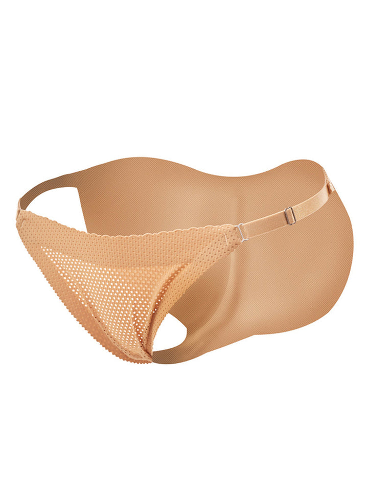 Buttock Enhancer Butt Padded Briefs with Adjustable Buckle