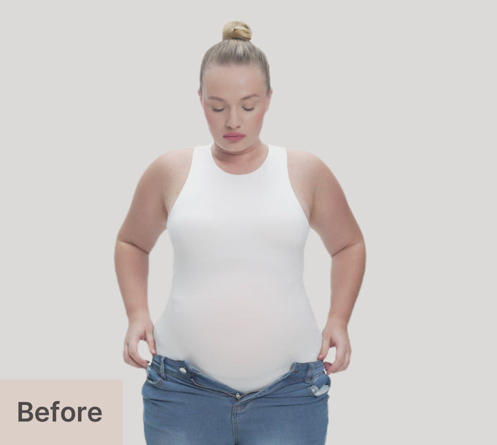 Post-Liposuction High-Waisted Compression Shorts for Women