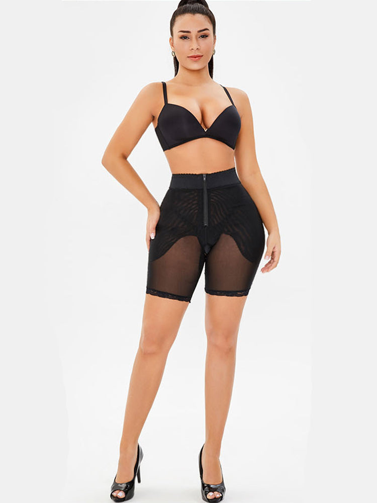 Lace Light-Weight Tummy Control Breathable Shaping Shorts