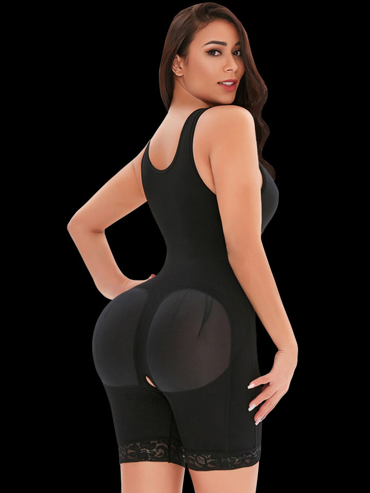 Tummy Control Full Body Shaper Waist Trainer Bodysuit