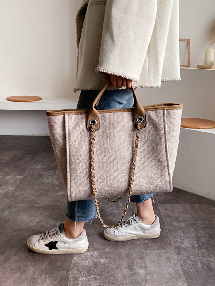 Women's Laptop Tote Bag Canvas Large Capacity Shoulder Bags