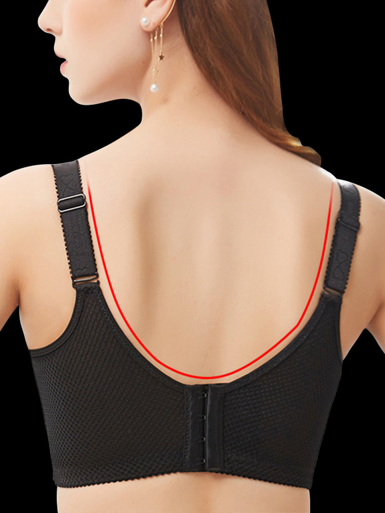 Sexy Breathable Thin Lace Wireless Bra