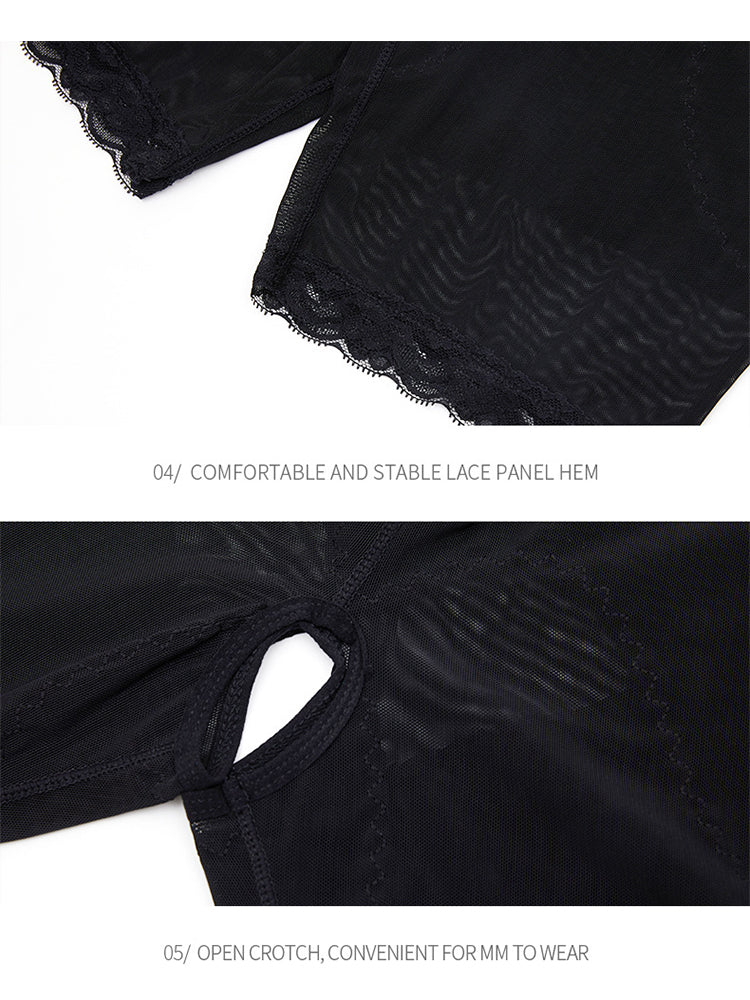 Lace Light-Weight Tummy Control Breathable Shaping Shorts