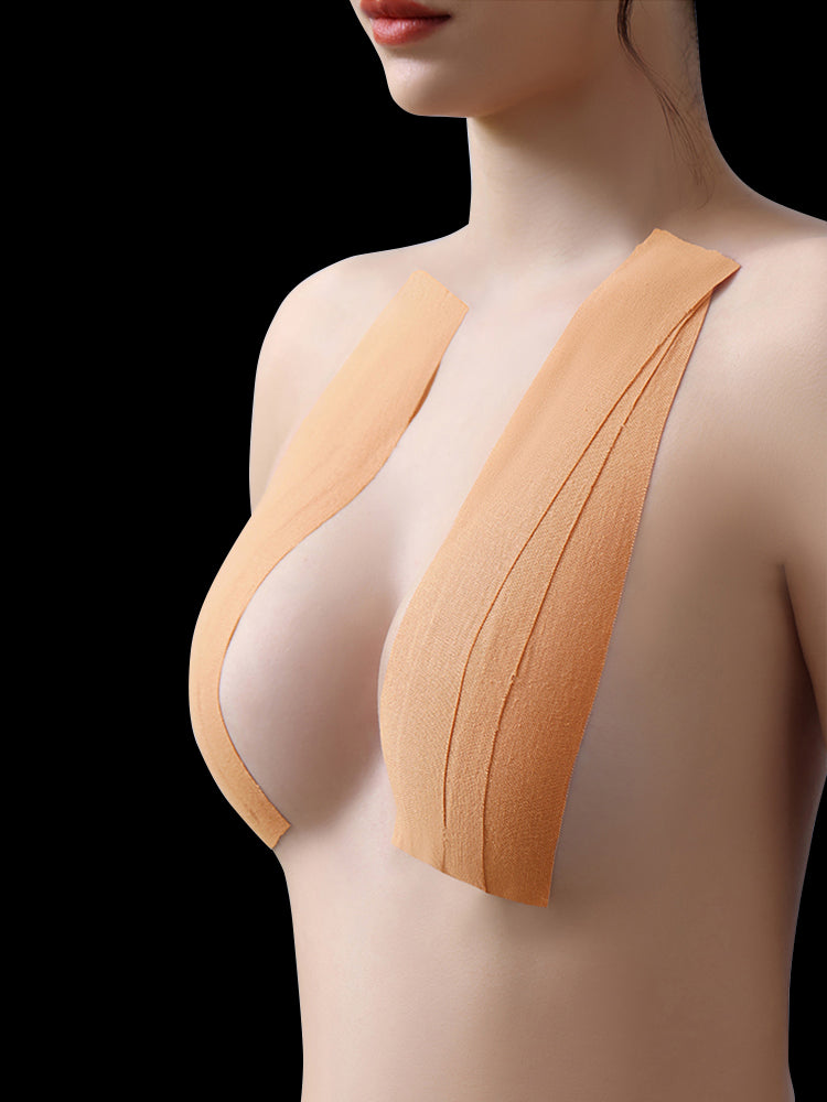 Elastic Chest Sticker Anti-sagging Invisible Adhesive Waterproof Sweat-Proof Bob Tape