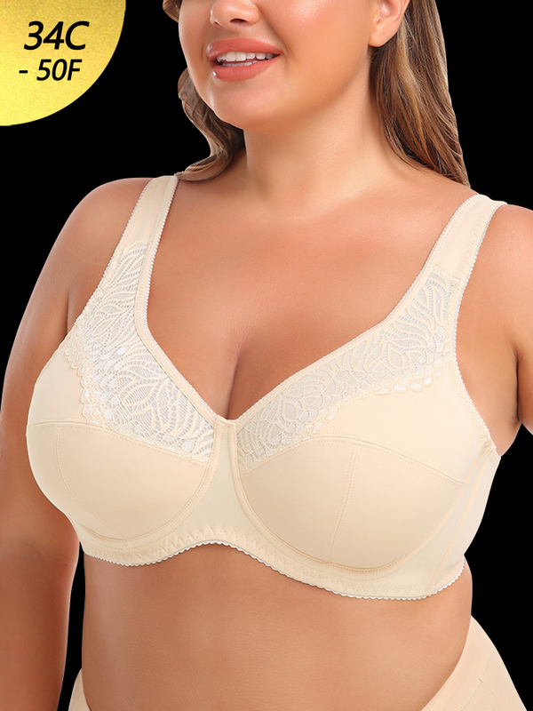 Full Coverage Plus Size Underwire Bras