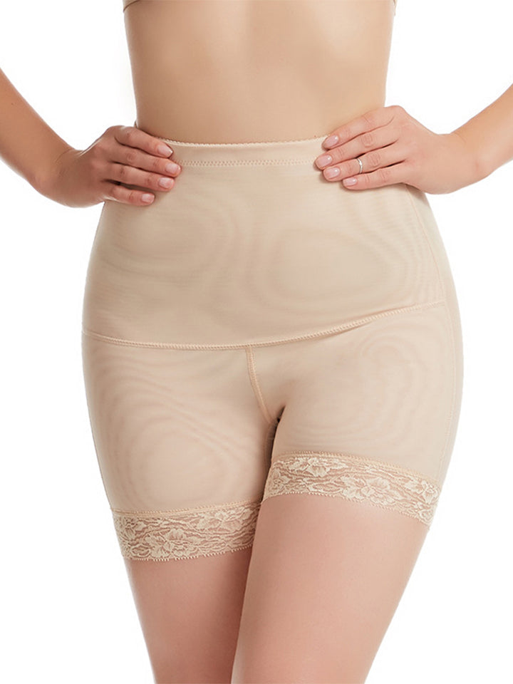 Women Tummy Control Seamless High-Waisted Body Shaper Shorts