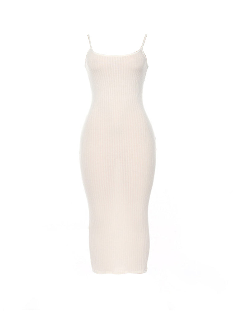 Sexy Bodycon Lounge Long Slip Dress