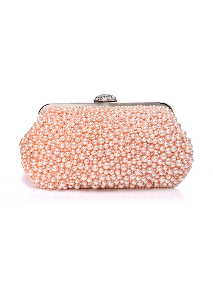 All Over Pearl Pouch Clutch Wedding Evening Bag