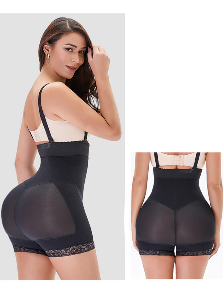 Ultra High Waist Removable Straps Tummy Control Body Shaper